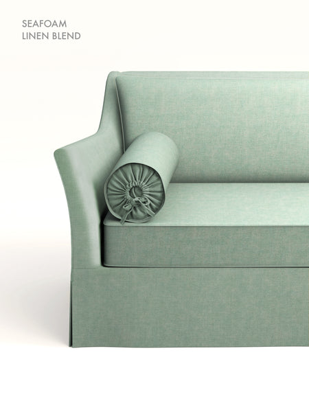 Curved Arm Sofa_Solid Color