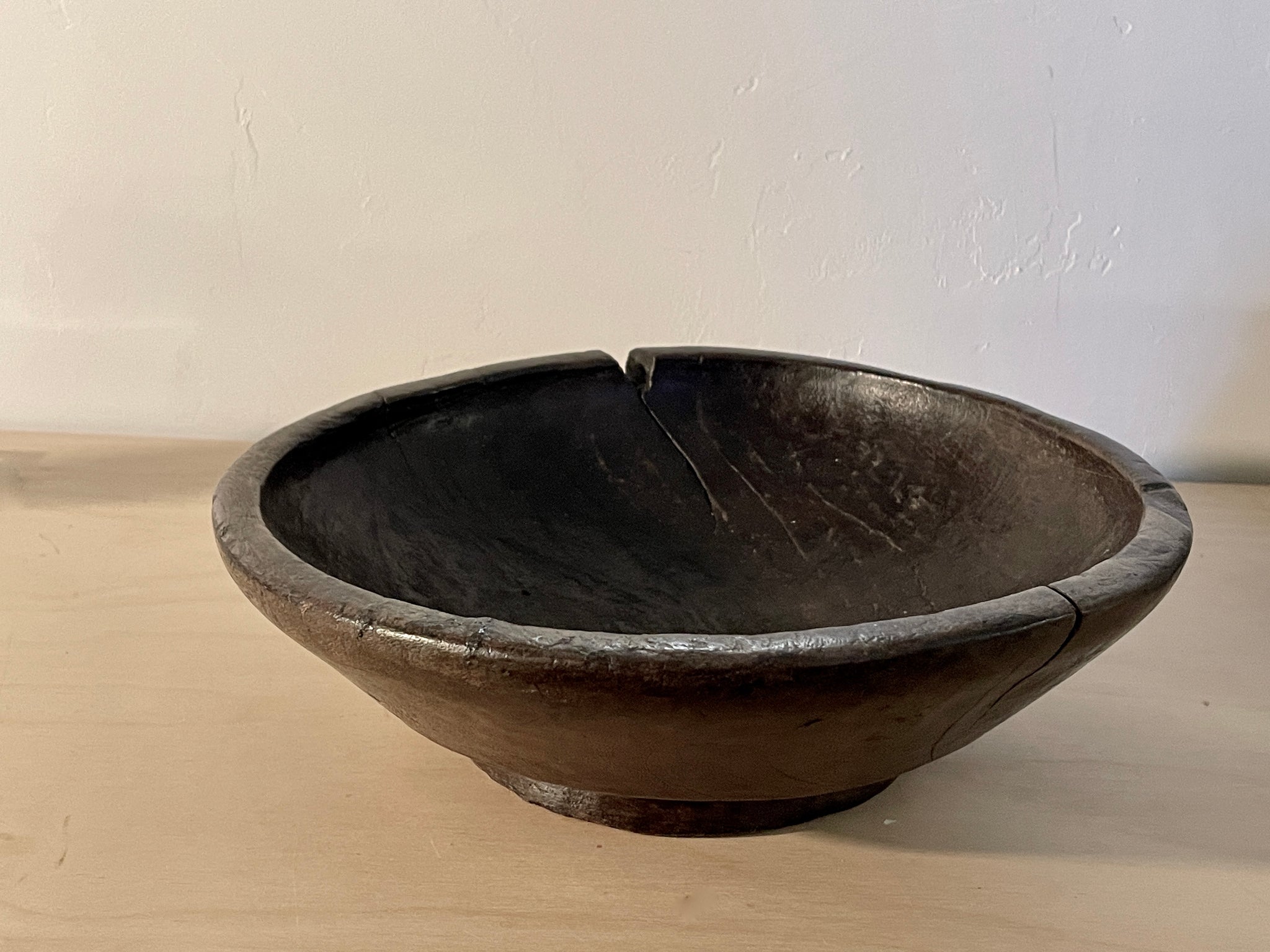Vintage wood bowl