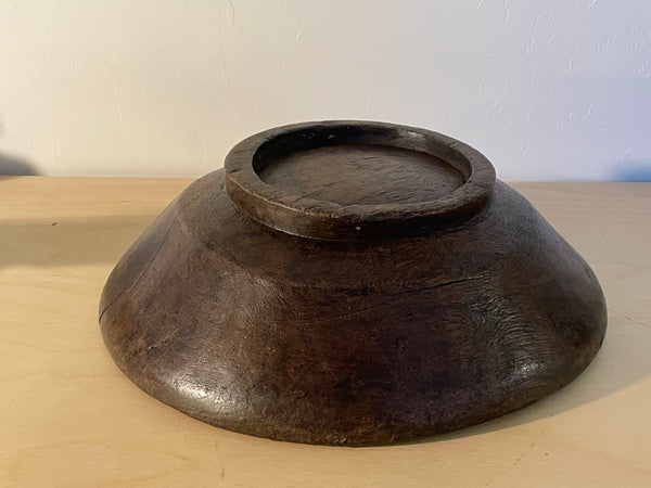 Vintage wood bowl